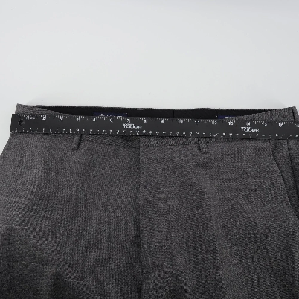 J. Crew Thompson 100% Wool 2-Piece‎ Suit Grey Mens 42R 34x28